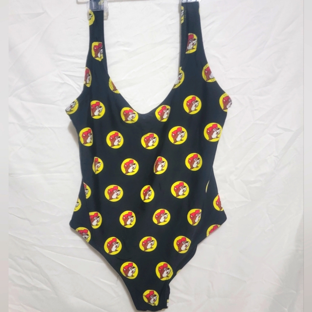 🦫Bucees womens, black one piece swimsuit large